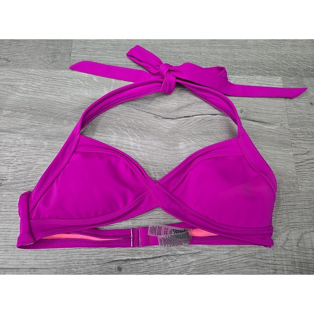PINK Victoria's Secret‎ Purple Bikini Top Size Small